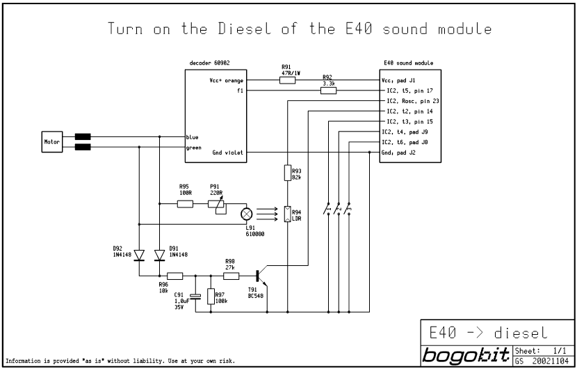 schematic of 
E40 modification, 21kB